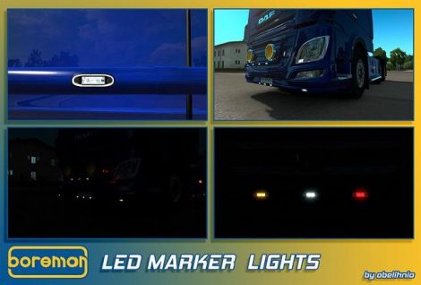 Boreman LED Marker Lights
