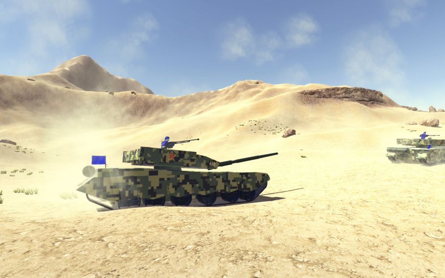 Скачать мод «Type-99A2 Tank» для Ravenfield