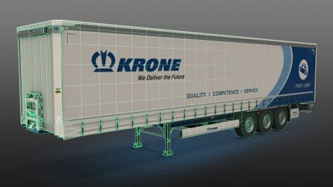 Информация о полуприцепах KRONE для ETS 2