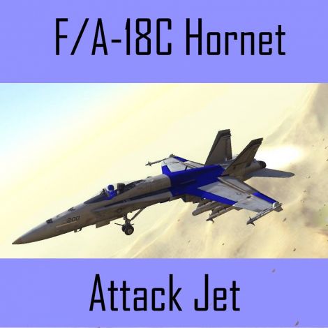 F/A-18C Hornet Attack Jet