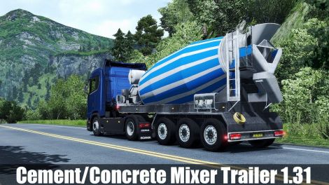 Cement Mixer Trailer
