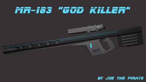 MR-183 "God Killer" Railgun [Sci-Fi]