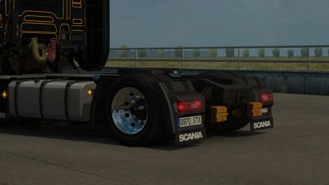 Low deck chassis addon for Scania S&R Nextgen