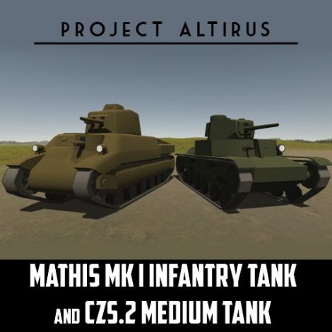(Project Altirus) Medium Tanks of the Second Leersog War