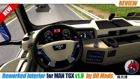 Новый интерьер для MAN TGX