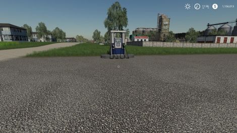 Placeable Gas Station