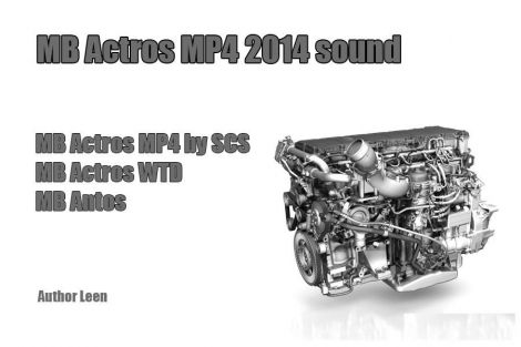Mercedes-Benz Actros MP4 Sound
