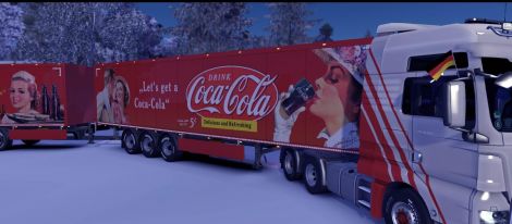 Пак скинов «Coca Cola» для своего прицепа