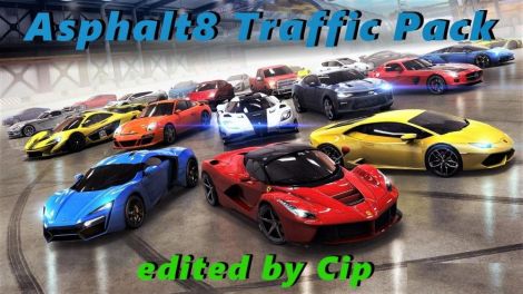 Asphalt 8 Traffic Pack + Sounds