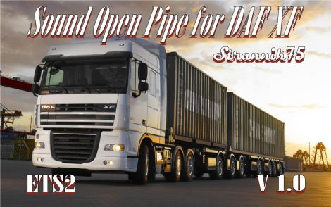 Sound Open Pipe for DAF XF