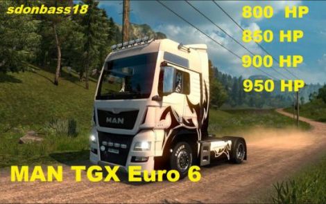 Новые двигатели для MAN TGX Euro 6 от SCS