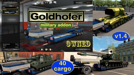 Military addon for Goldhofer