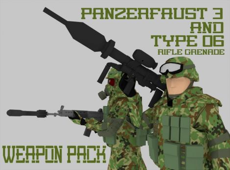 PANZERFAUST 3 & TYPE06 Rifle Grenade