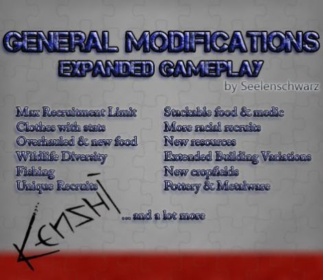 General Modifications (EN) / Генеральная модификация (EN)