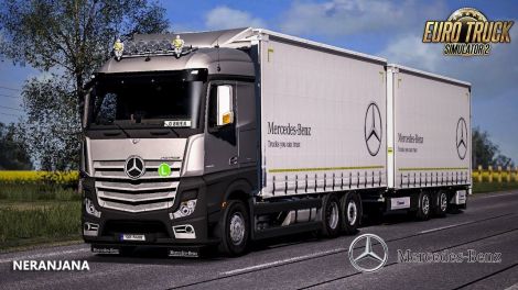 Mercedes Actros MP4 Rigid Chassis Mod
