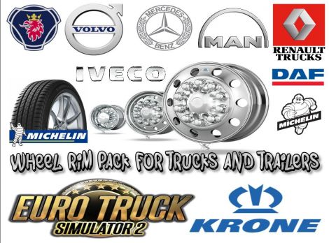 Wheel Rim Pack for trucks and Trailers