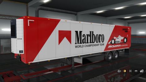 Cкин «Marlboro» для DAF F241 и своего прицепа