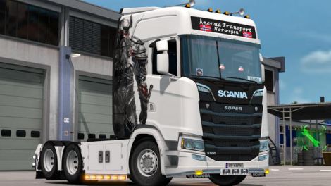 Скин «Viking» для Scania S 2016