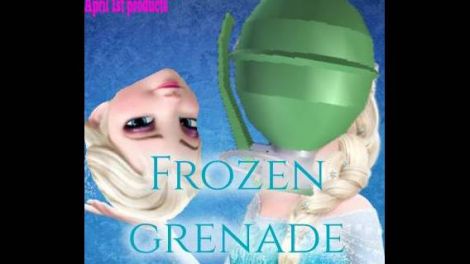 Frozen grenade