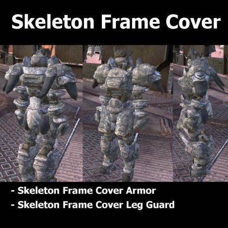 Skeleton Frame Cover / Защитный каркас Скелета
