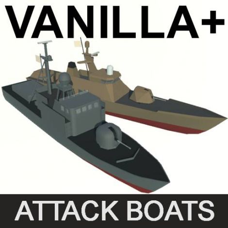 Vanilla+ Attack Boats