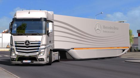 Mercedes AeroDynamic Trailer