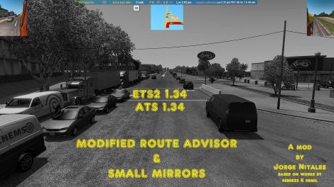Modified Route Advisor & Small Mirrors