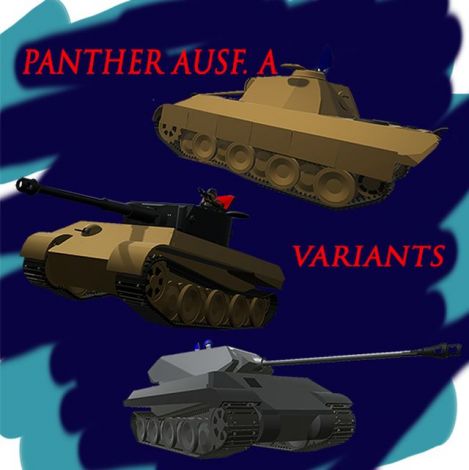 Panzerkampfwagen Ausführung A Variants