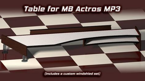 Table & wind-shield set для Mercedes Actros MP3
