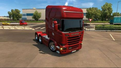 Scania 2009 Tinted glass