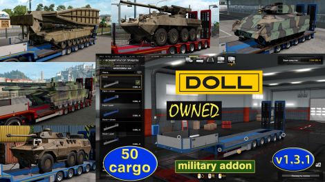 Military addon for ownable Doll Panther