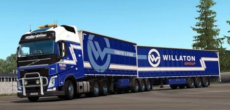 Willaton Transport для Volvo FH 2012 и своего прицепа