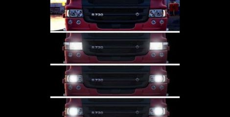 Realistic Headlight Colors For All Trucks