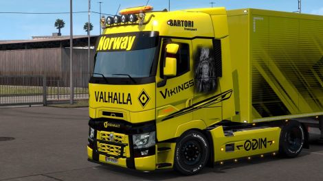 Скин «Vikings для Renault T»