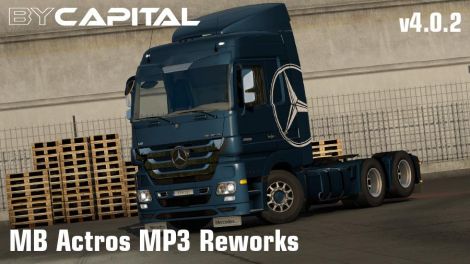 Mercedes Actros MP3 Reworks