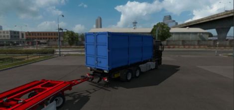 Din Containers For MAN TGX Euro 6