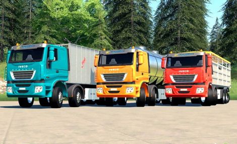 Iveco Stralis Clixtar Truck Pack (6 Modules)