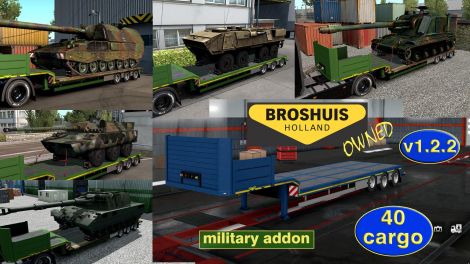Military Addon for Ownable Trailer Broshuis