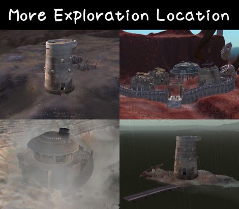 More Exploration Location / Больше мест для исследований (RU)