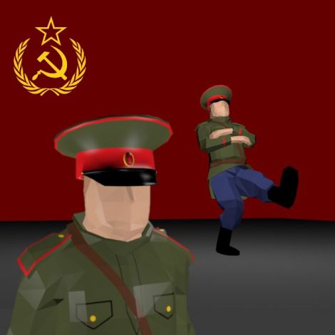 Soviet Officer/Commissar Custom Skin