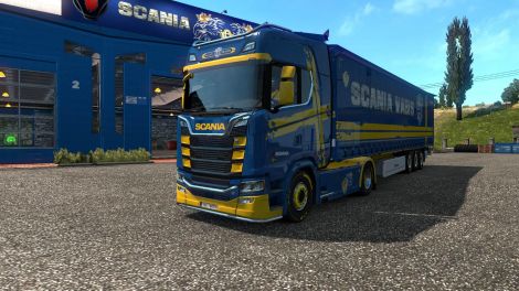 Scania Blue-Yellow Paint Edition