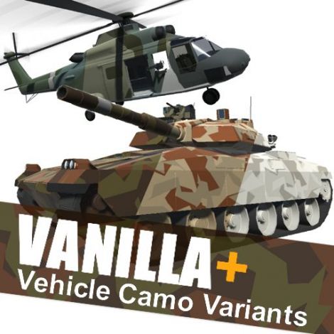 Vanilla+ - Vehicle Camo Variants