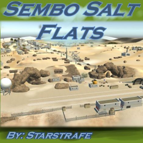 Sembo Salt Flats; Strafe-Running Action