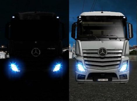 Realistic lights for all trucks