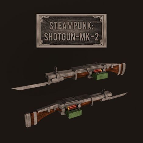 Steampunk: Shotgun-MK-2