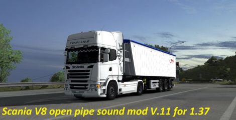Scania V8 Crackle Sound