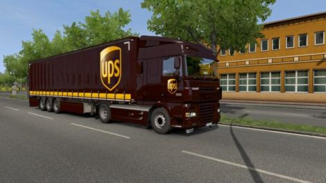 UPS для DAF XF105 и своего прицепа