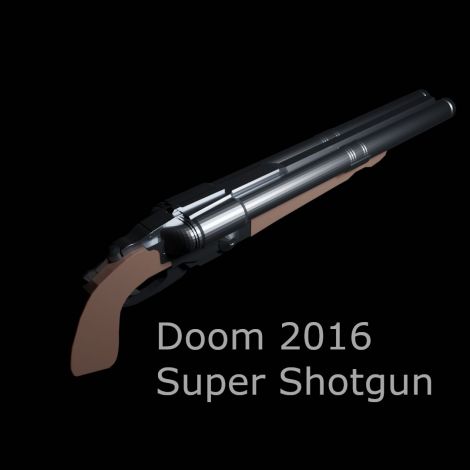 Doom 2016 Super Shotgun