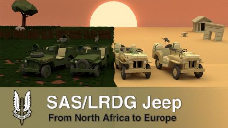 SAS/LRDG Jeep Willys MB