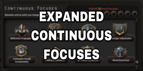 Expanded Continuous Focuses